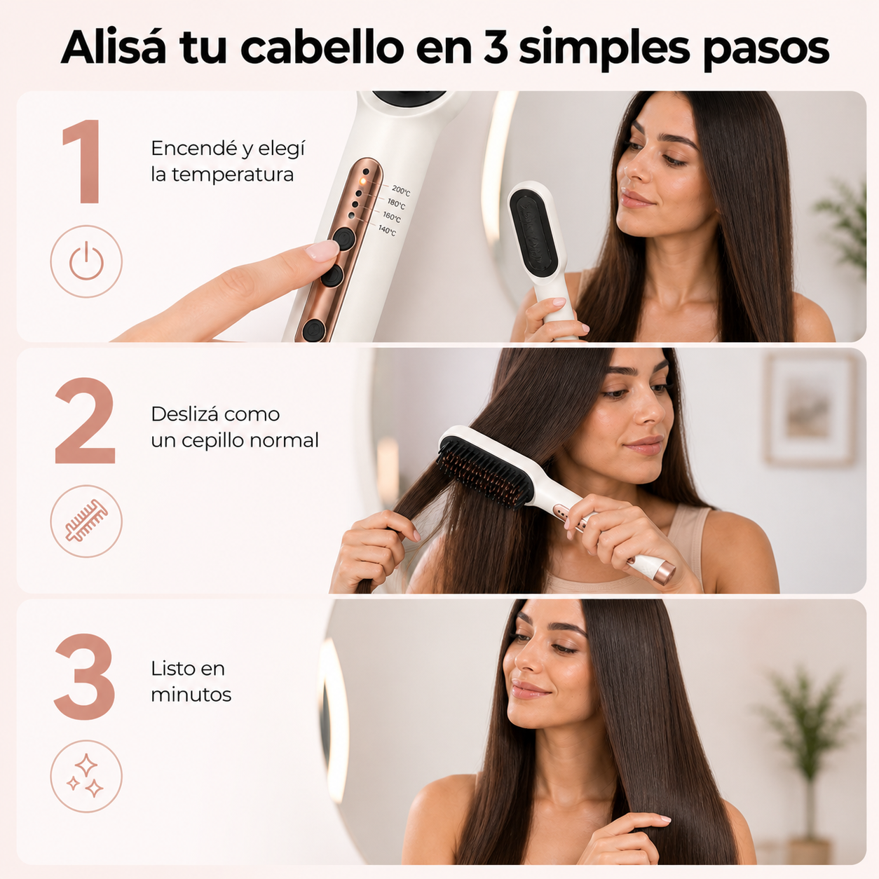 LissPro® Peine Alisador para mamá 💞