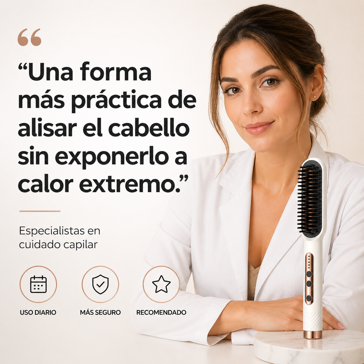 LissPro® Peine Alisador para mamá 💞